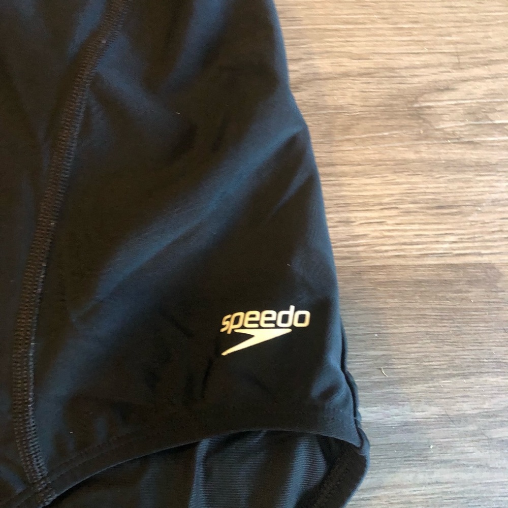 Speedo Women's Classic Black One Piece Swimsuit - Picture 5 of 7